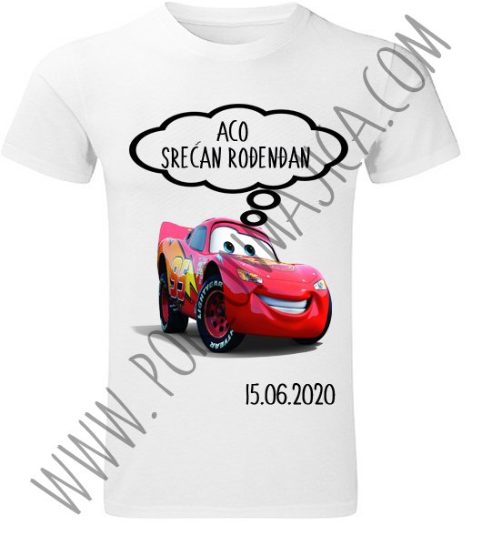 Poklon za rodjendan  deca/Majice sa stampom za decu/cars.jpg